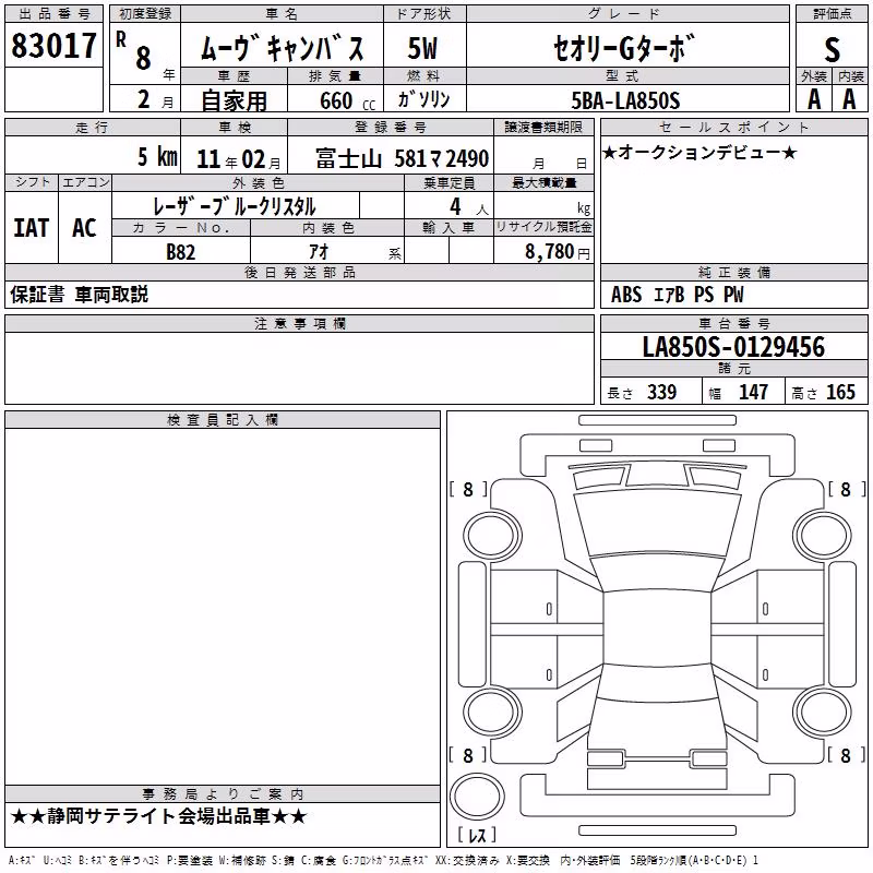 DAIHATSU MOVE CANBUS