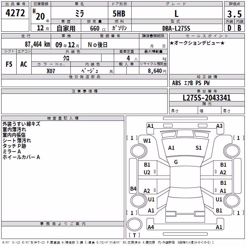 DAIHATSU MIRA
