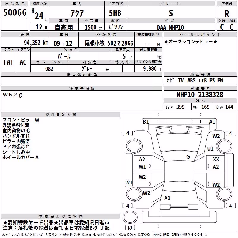 TOYOTA AQUA