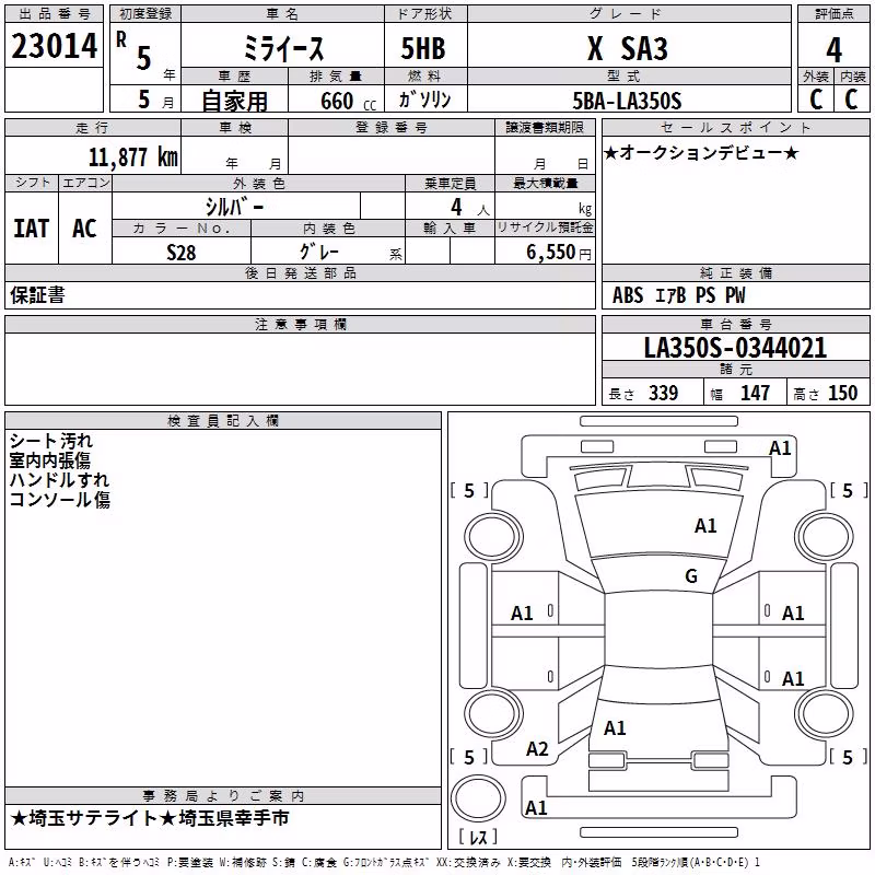 DAIHATSU MIRA E:S
