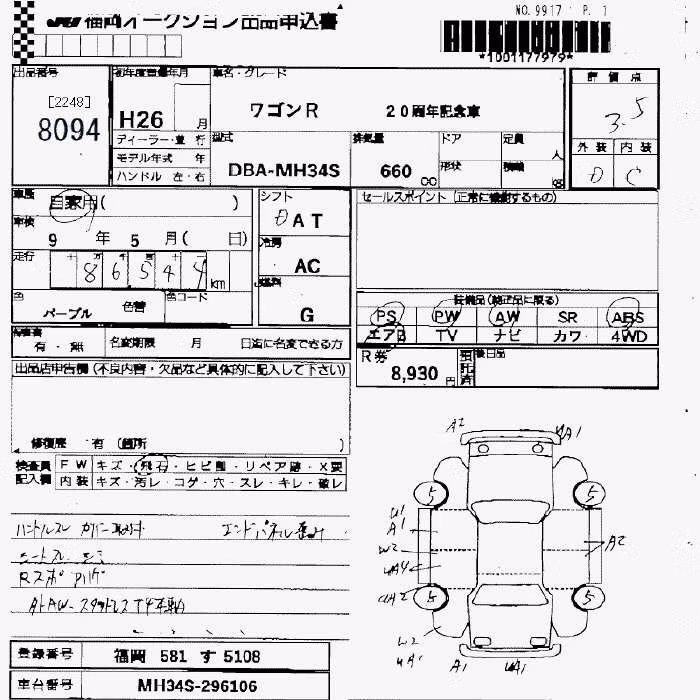 SUZUKI WAGON R