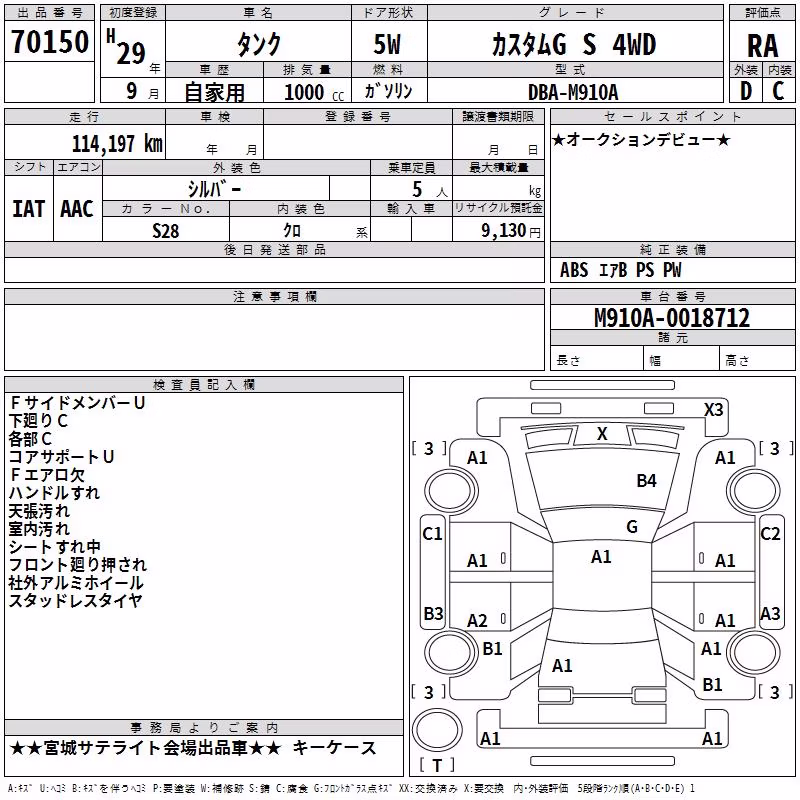 TOYOTA TANK