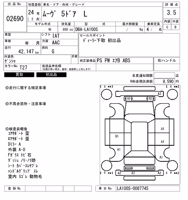 DAIHATSU MOVE