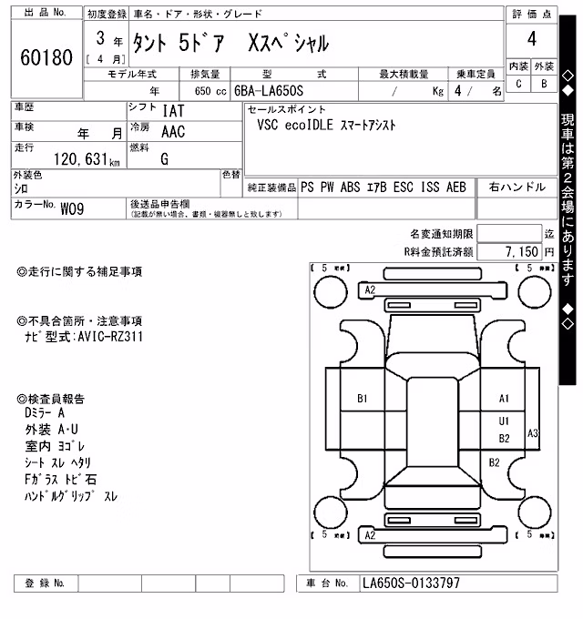DAIHATSU TANTO