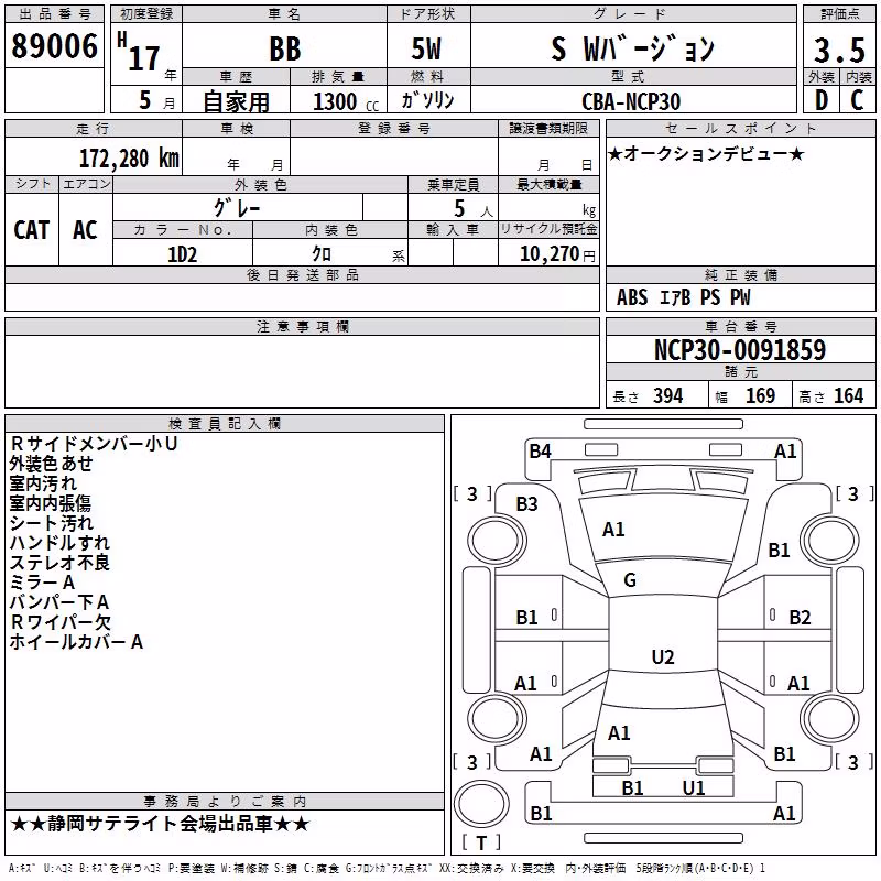 TOYOTA BB
