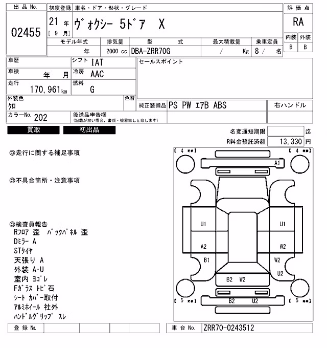 TOYOTA VOXY