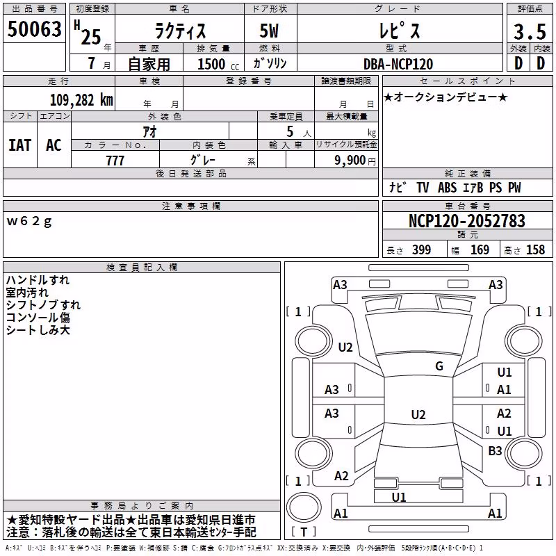 TOYOTA RACTIS