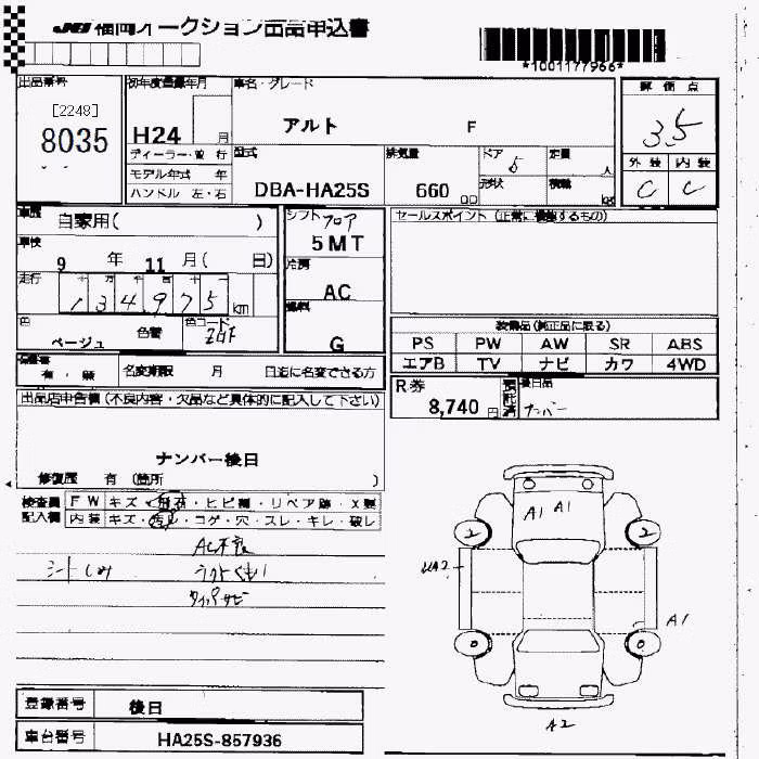 SUZUKI ALTO
