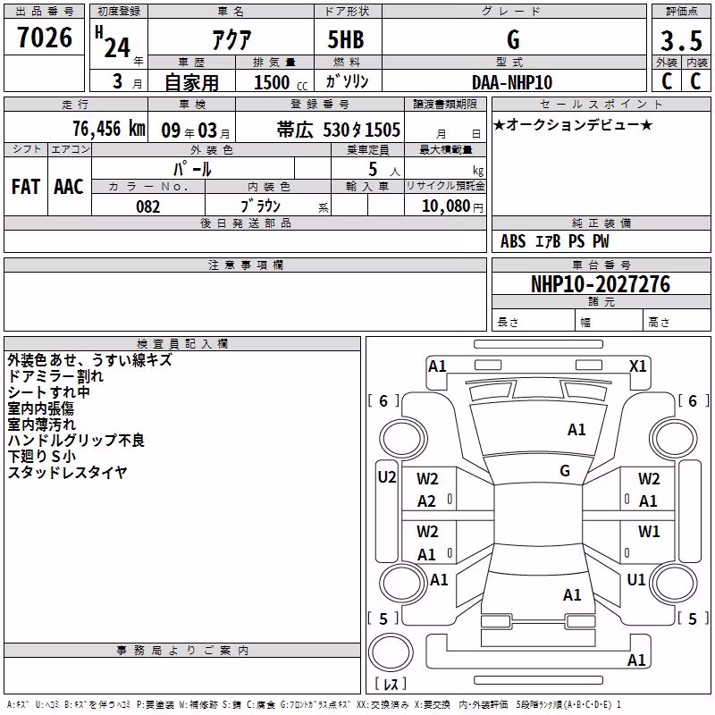 TOYOTA AQUA