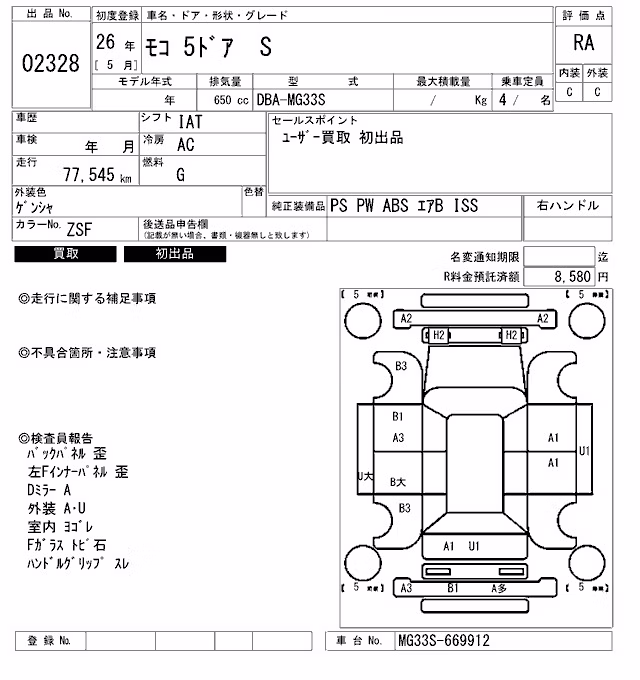 NISSAN MOCO