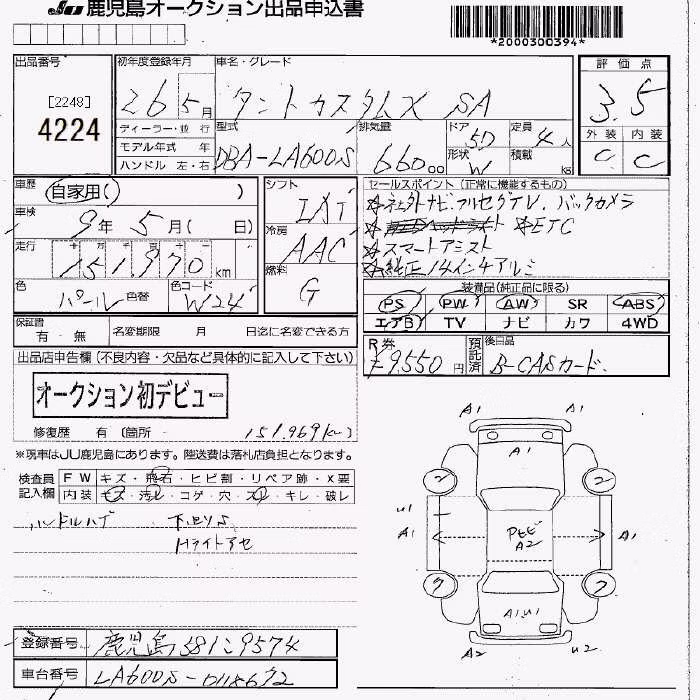 DAIHATSU TANTO