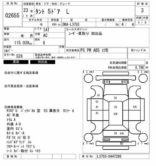 DAIHATSU TANTO