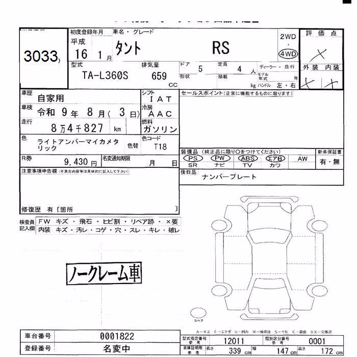 DAIHATSU TANTO