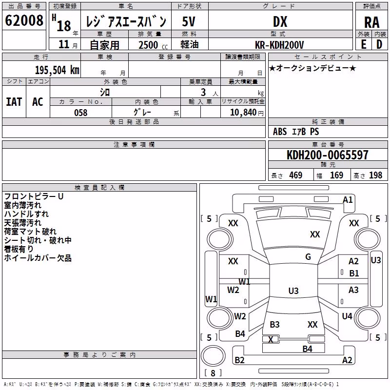 TOYOTA REGIUS ACE