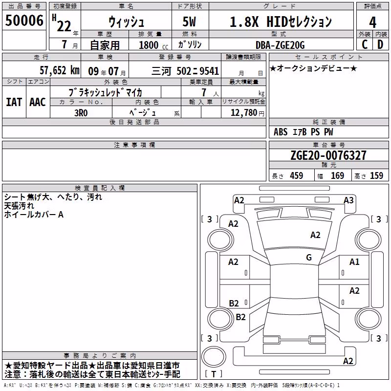 TOYOTA WISH