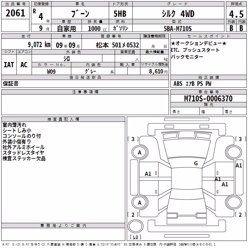 DAIHATSU BOON