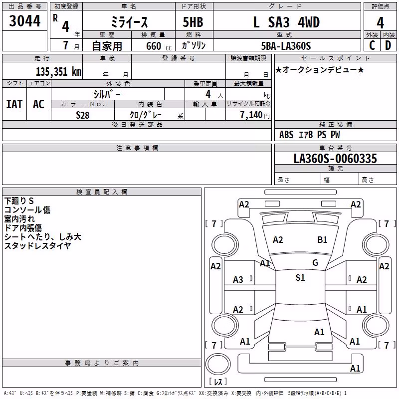 DAIHATSU MIRA E:S