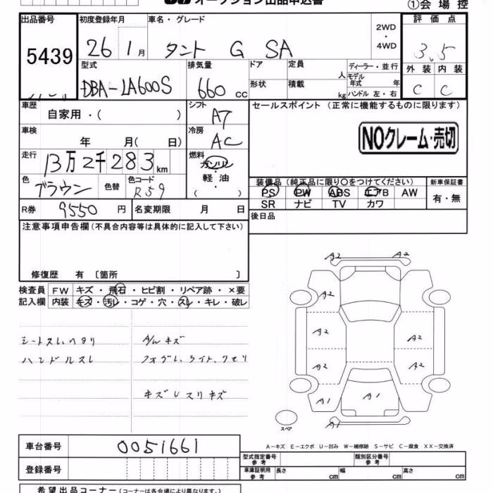 DAIHATSU TANTO
