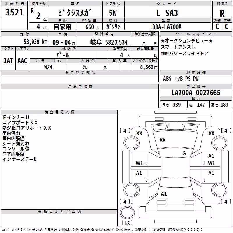 TOYOTA PIXIS MEGA