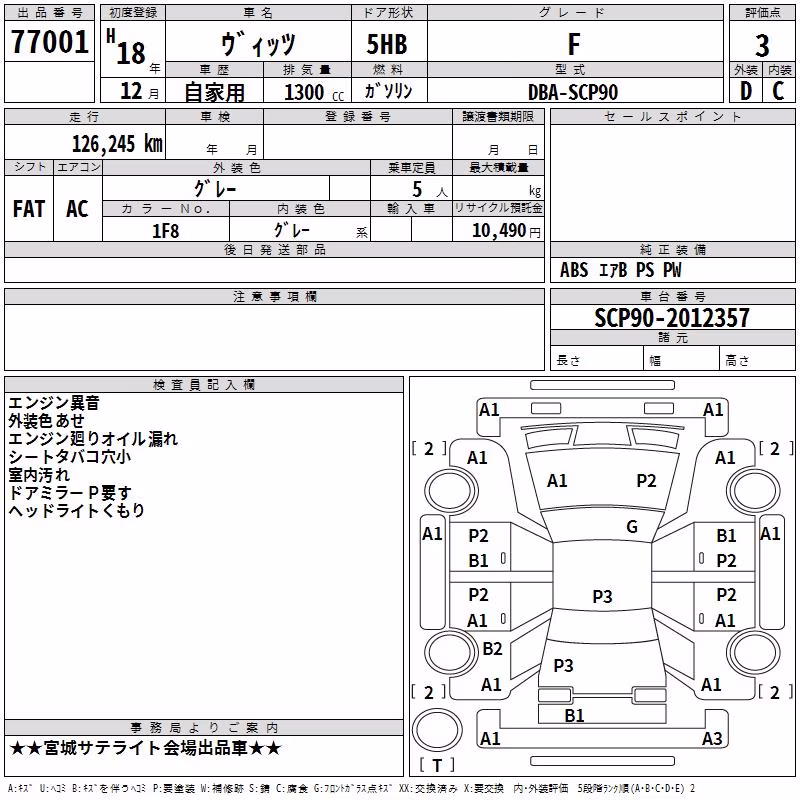 TOYOTA VITZ