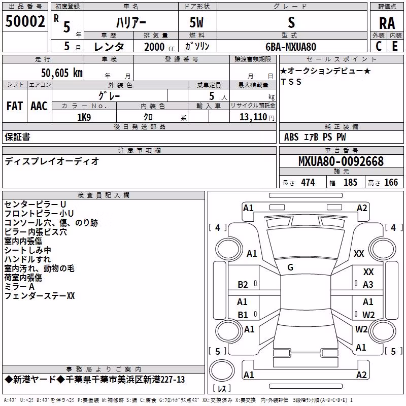 TOYOTA HARRIER