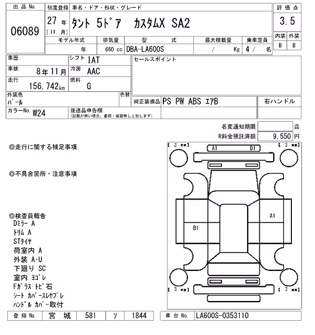 DAIHATSU TANTO