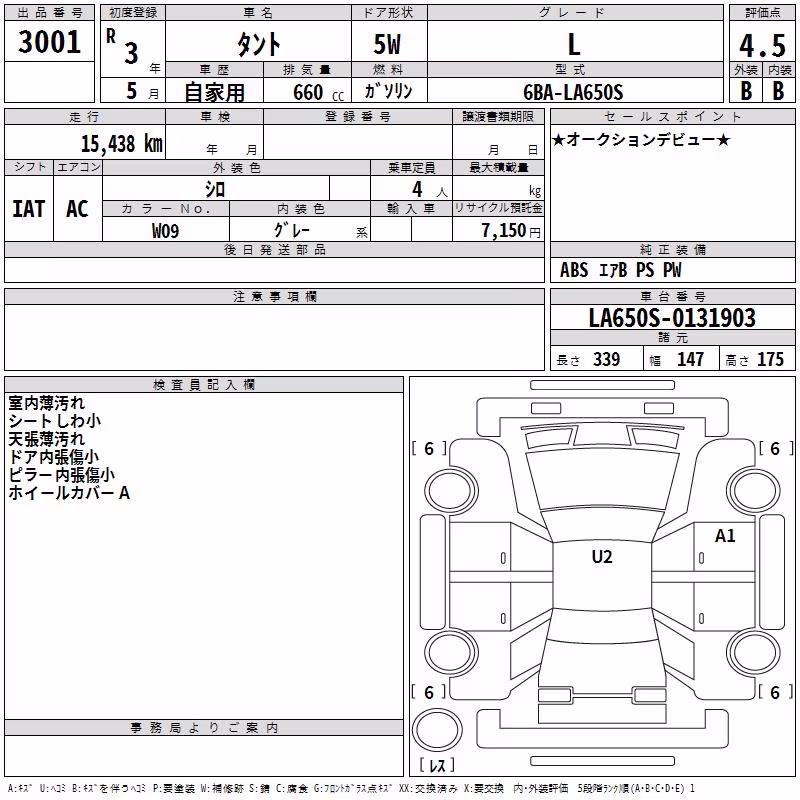 DAIHATSU TANTO