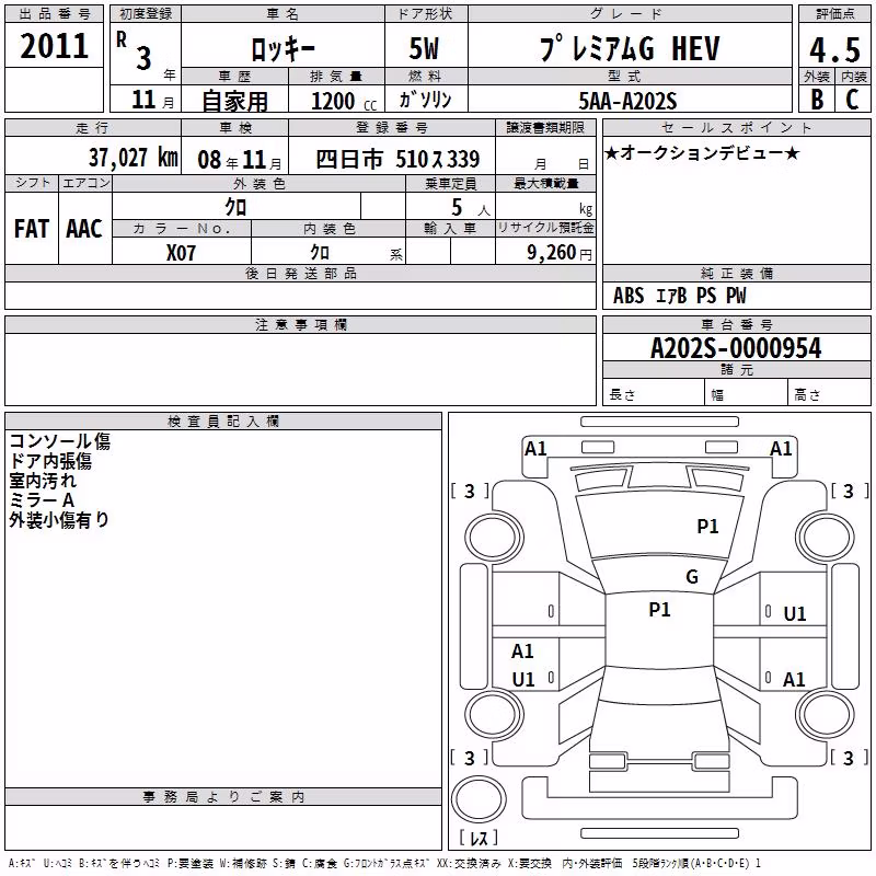 DAIHATSU ROCKY
