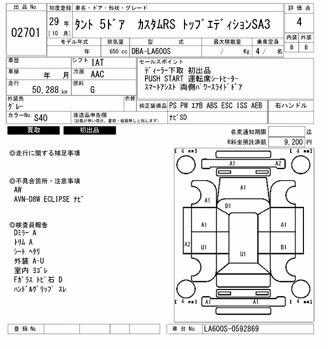 DAIHATSU TANTO