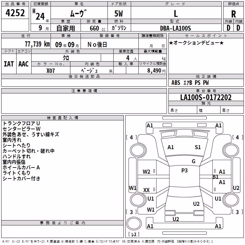 DAIHATSU MOVE