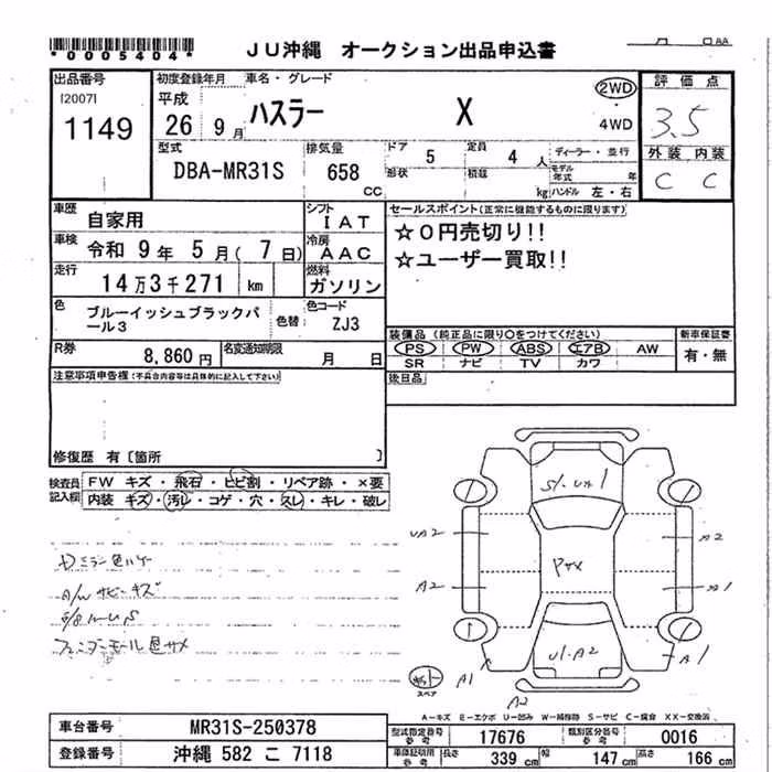 SUZUKI HUSTLER