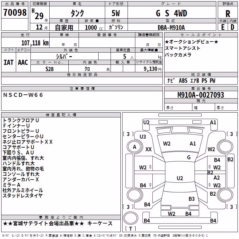 TOYOTA TANK