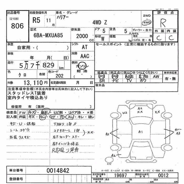 TOYOTA HARRIER