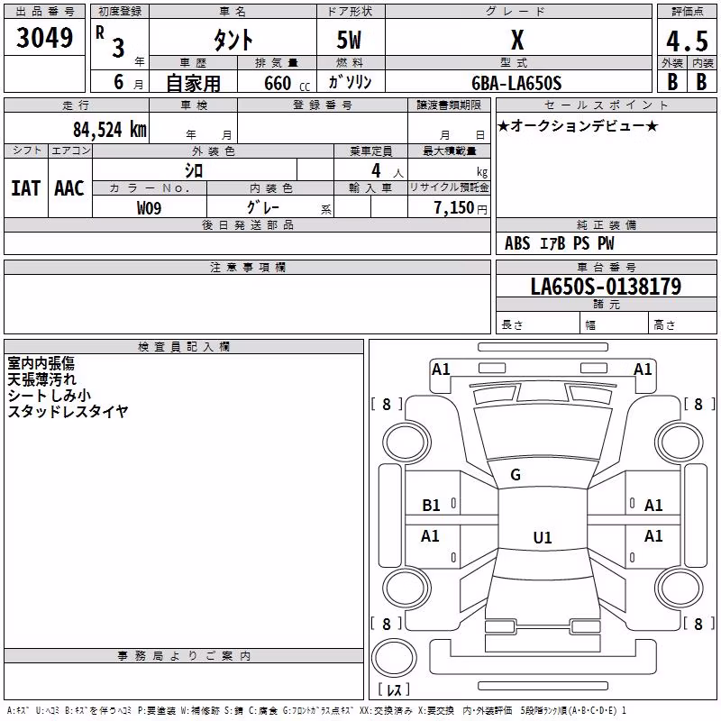 DAIHATSU TANTO