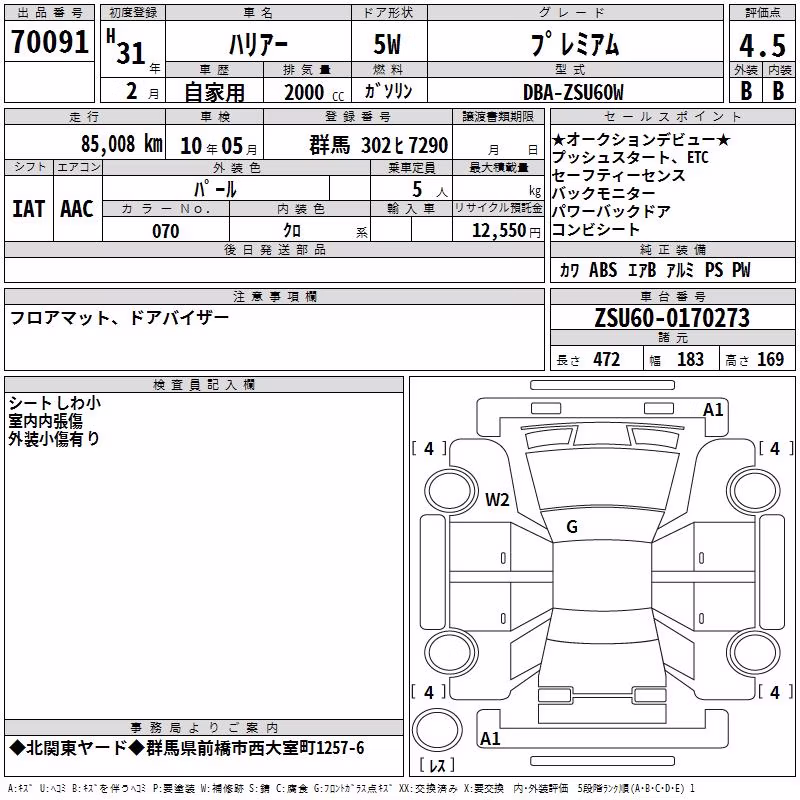 TOYOTA HARRIER