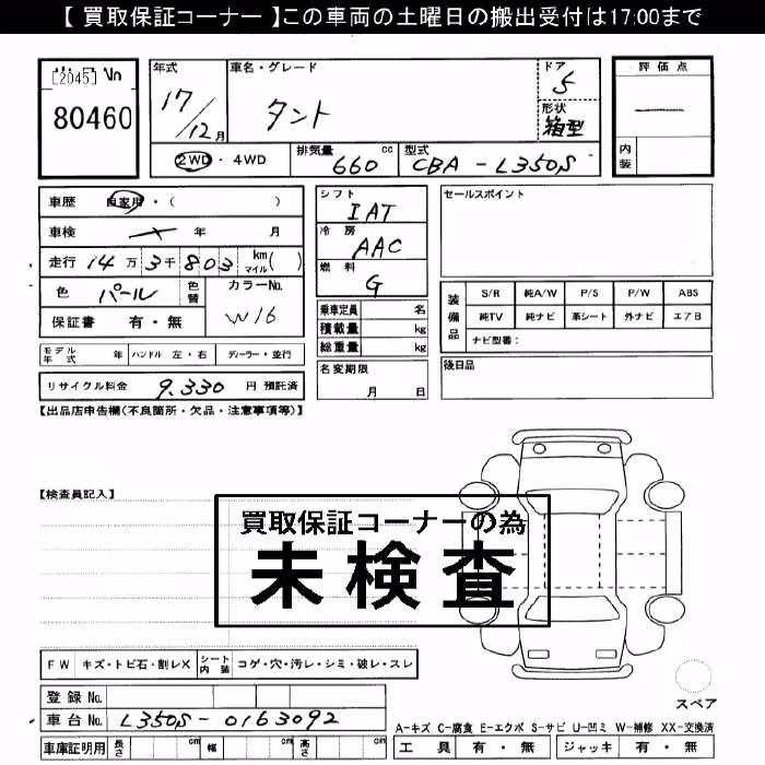DAIHATSU TANTO