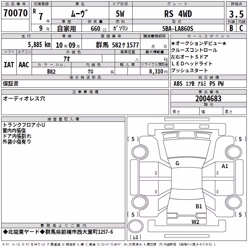 DAIHATSU MOVE