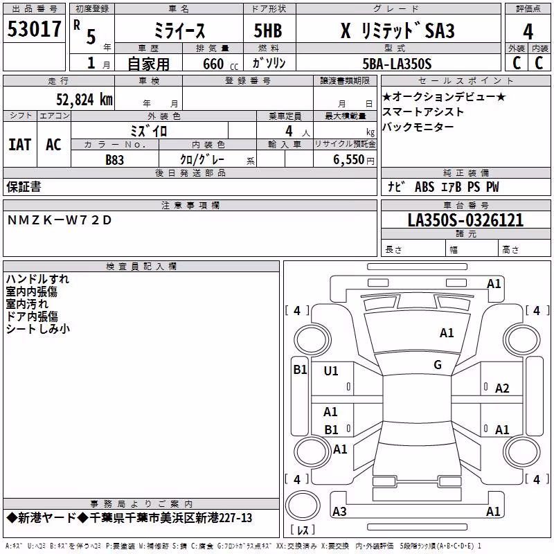 DAIHATSU MIRA E:S