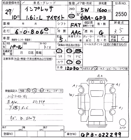 SUBARU IMPREZA