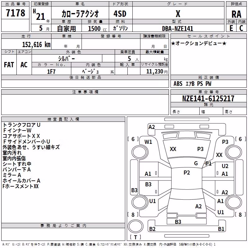 TOYOTA COROLLA AXIO