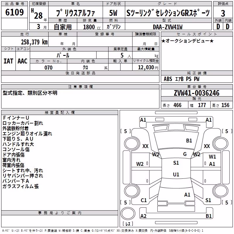 TOYOTA PRIUS ALPHA