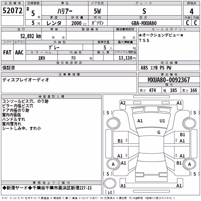 TOYOTA HARRIER