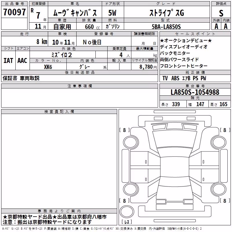 DAIHATSU MOVE CANBUS