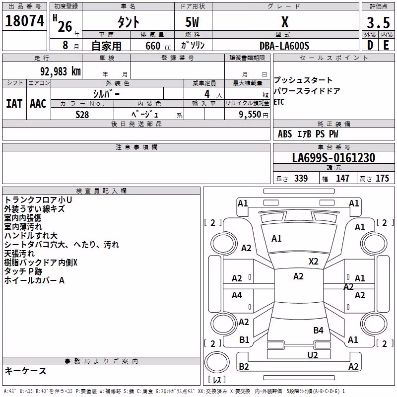 DAIHATSU TANTO