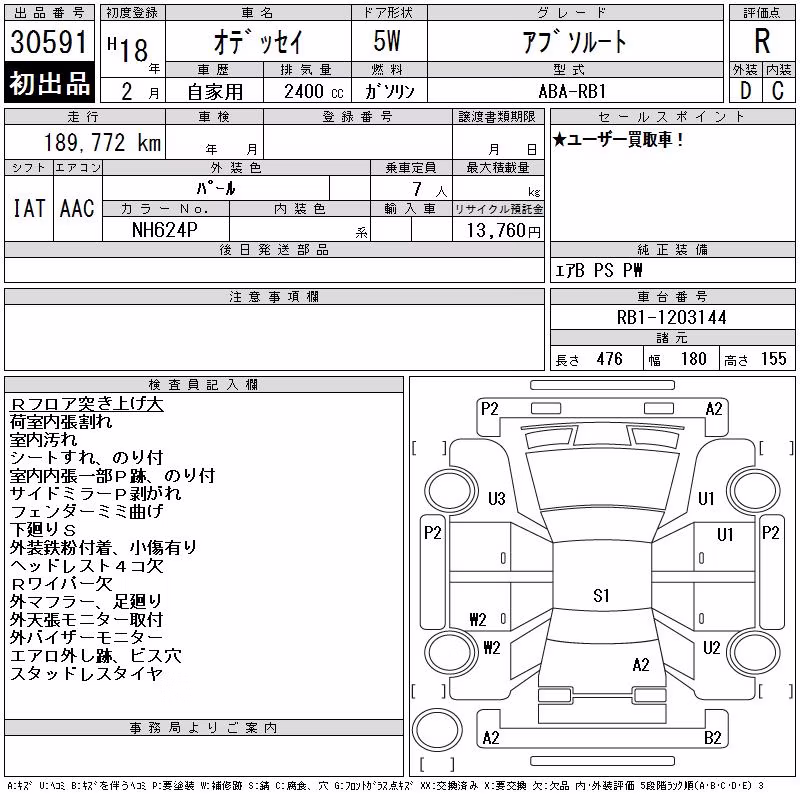 HONDA ODYSSEY