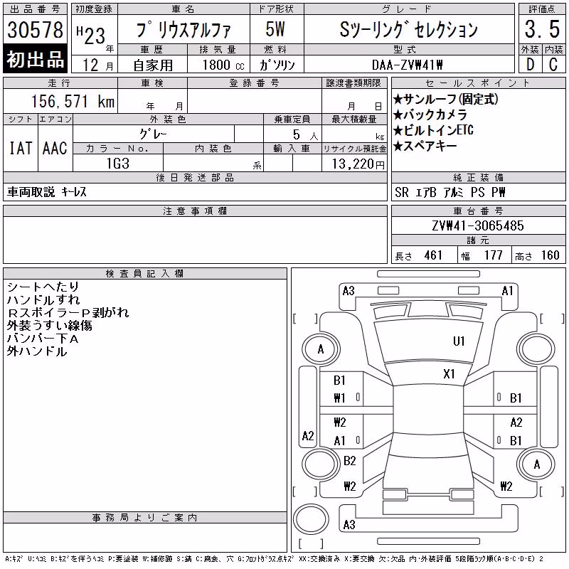 TOYOTA PRIUS ALPHA