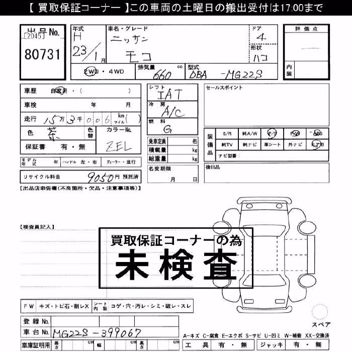 NISSAN MOCO