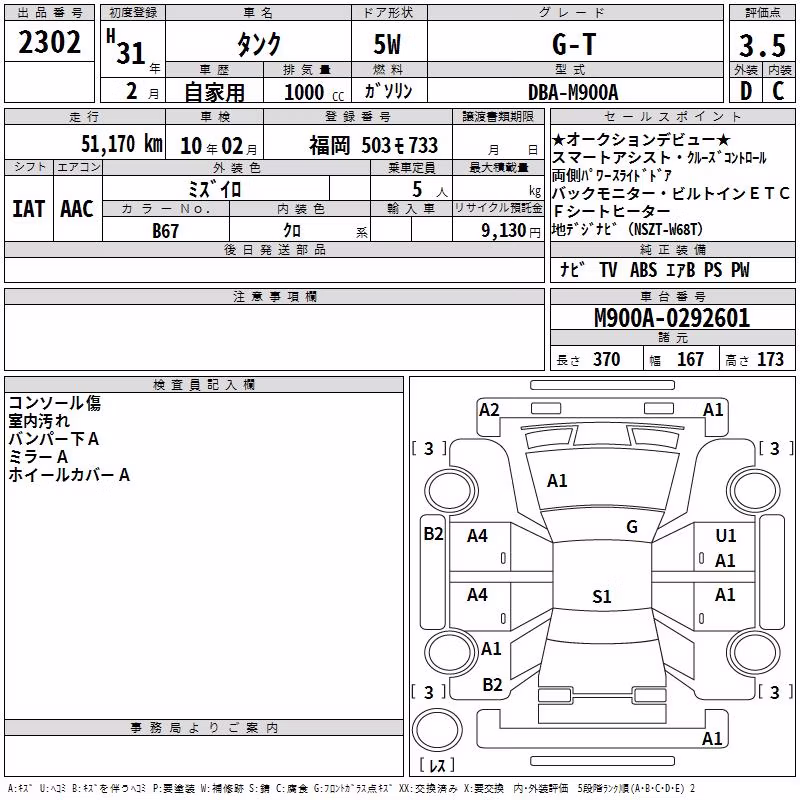 TOYOTA TANK
