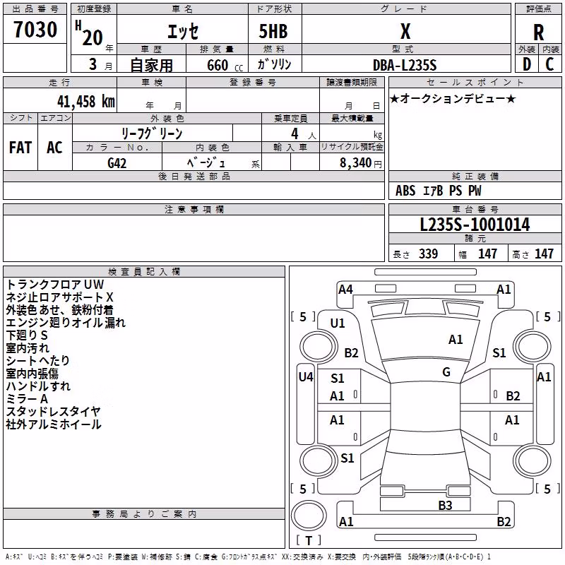 DAIHATSU ESSE