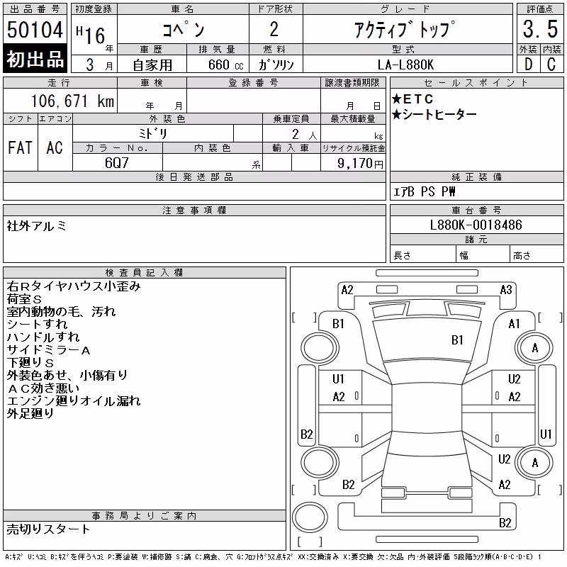 DAIHATSU COPEN
